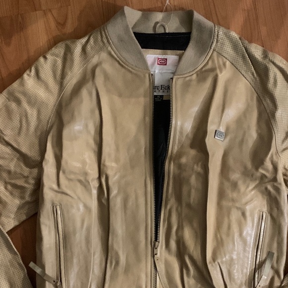 Marc Ecko Leather perforated bomber - Picture 12 of 12